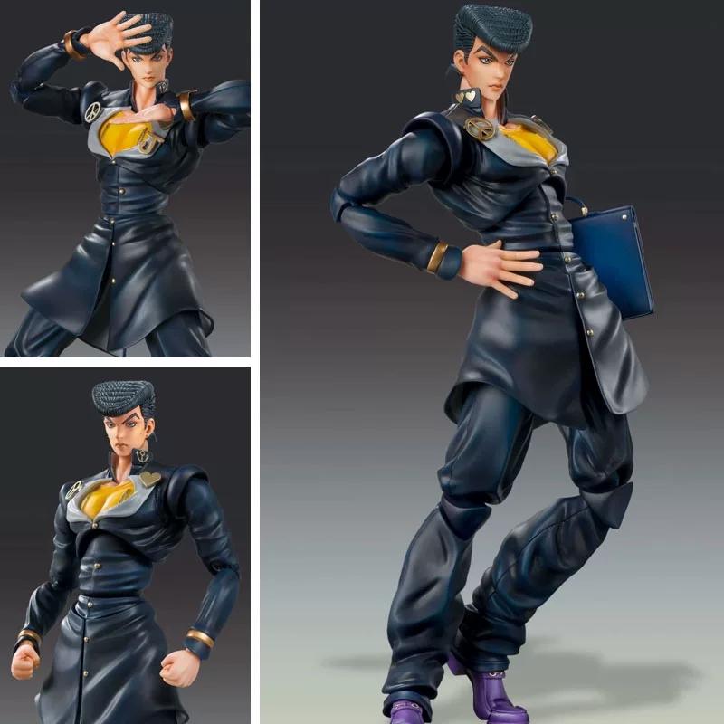 Jojo'S Bizarre Adventure Josuke Higashikata & Crazy Diamond Movable Super Action Figure Statue Collectible Toys Model Kit Gift