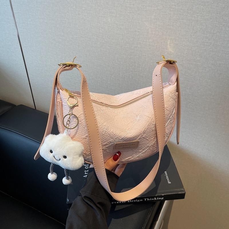 Popular Dumpling Bag Women's New Fashion Versatile Shoulder Bag Casual Commuter Messenger Bag