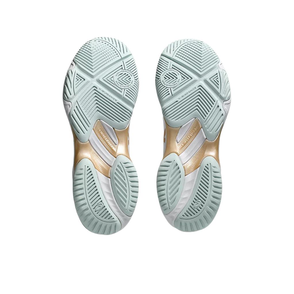 Asics  Netburner Ballistic FF 3 White Champagne Women Sneakers 1052A069-112