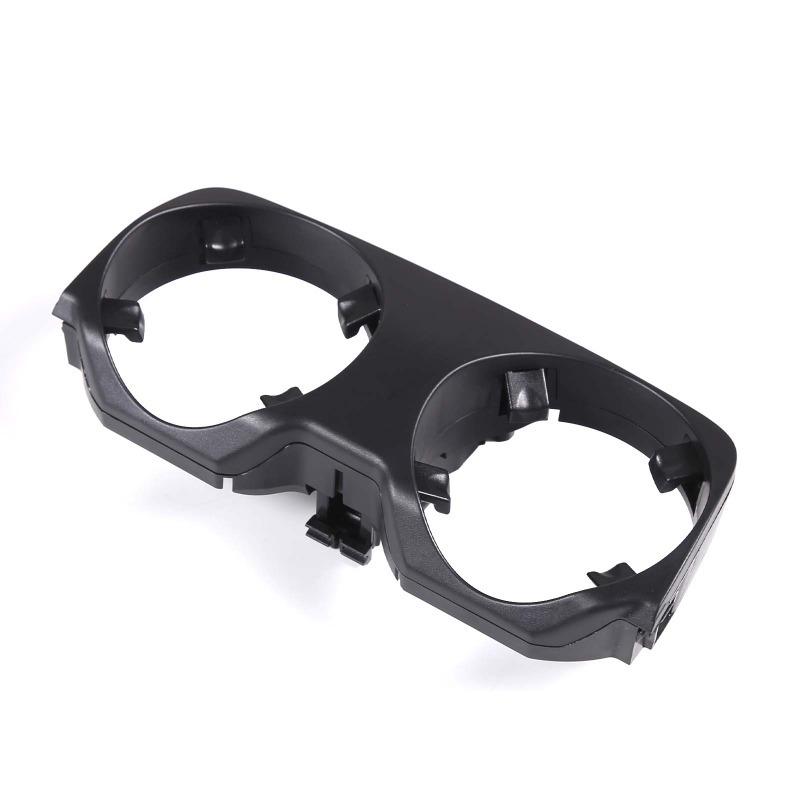 For BMW 7 Series F01 F02 F04 2008-15 ABS Black Car Front Center Console Water Cup Holder Interior Accessories(Replacement Part)