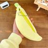 Banana Shape Pen Bag Large Capacity Stationery Storage Bag Multi-functional Pencil Case  Gift
