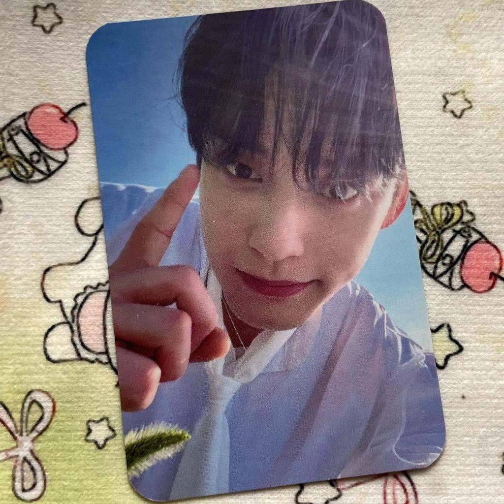 [USED] Zb1 3rd Week Kim Ji-woon Sanok Zebewan Pre-recorded Trading Card