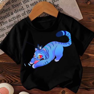 2026 Anime Fans T-shirt Children's Clothing KPop Demon Hunters Saja Boys Kids T-shirts Baby Girl Boy Cartoon Short Sleeve Tops