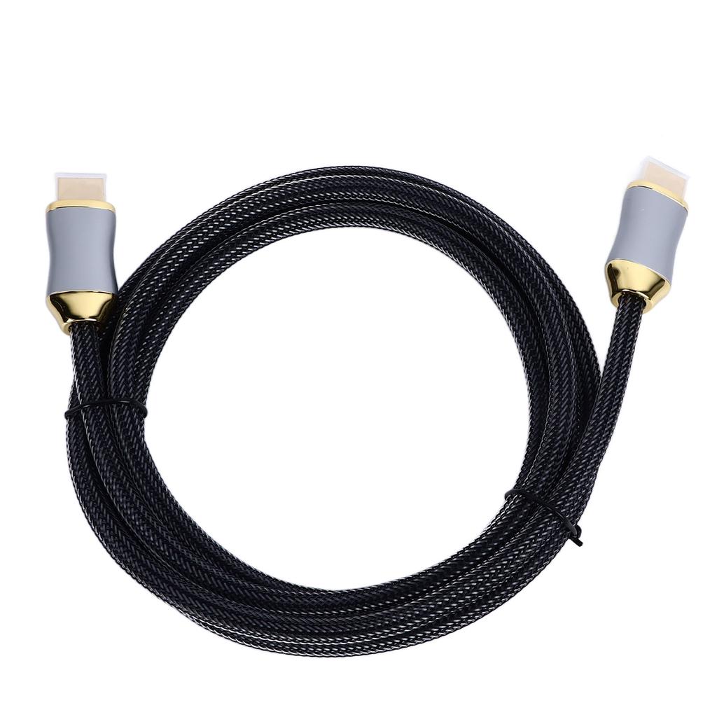 8K HD Multimedia Interface 2.1 Cable 6.6ft Oxygen Free Copper HD Video Cord for TVs Computers