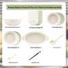 Modranka Cream Ceramic Dinnerware Set