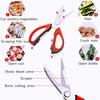 Kitchen Shears Heavy Duty Kitchen Scissors with Holder for Meat/Vegetables/BBQ/HerbsKitchen Accessories Cooking Tools