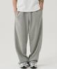 GNOK Curved Wide Sweatpants [Melange]