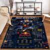 Max Verstappen Red Bull Racing Design Antypoślizgowy dywanik odpowiedni do salonu i sypialni, pod sofy.