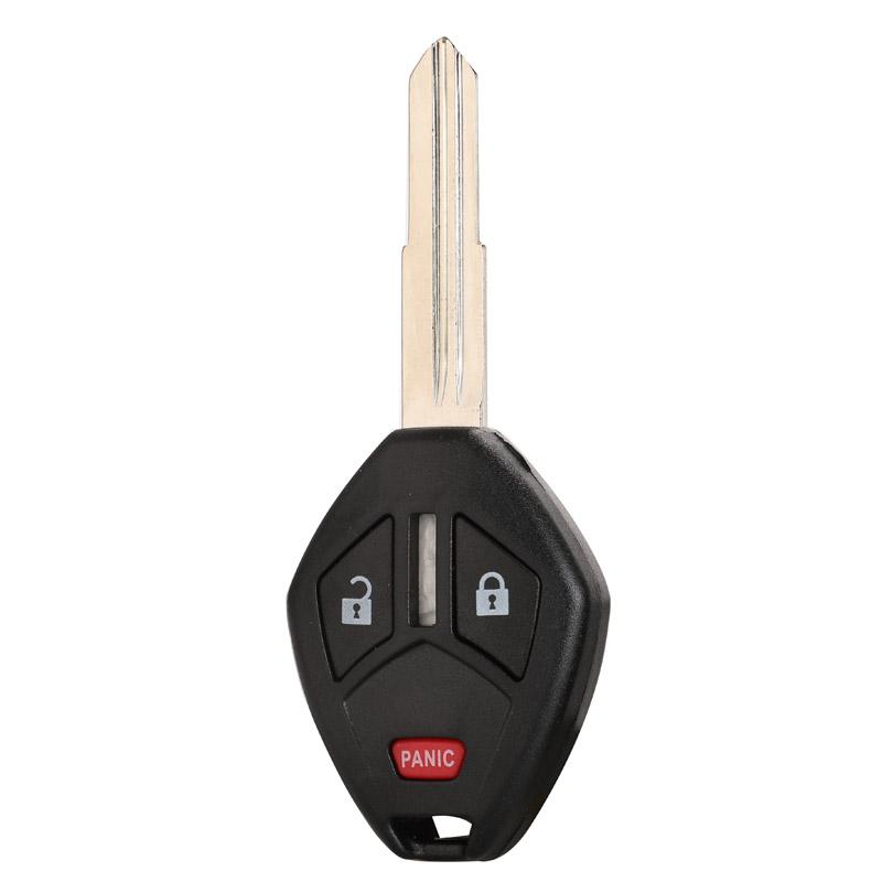 Jingyuqin Remote Car Key Case Cover For Mitsubishi Lancer Outlander Endeavor Galant MIT8 Blade Key Shell Case 2/3/4 B