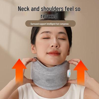HEZHENG HZ-U5 Vibrating Neck Massager with Heat CN Plug (adapter Included)