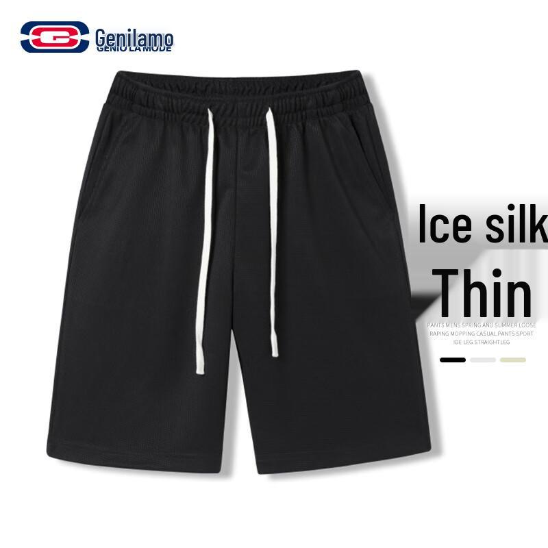 GENIOLAMODE Men s Loose Fit Drawstring Shorts 3XL