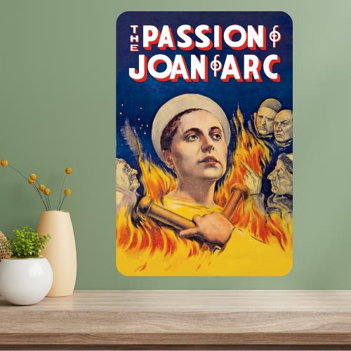 The Passion of Joan Arc Classic Movie Metal Poster Sign 20x30cm（7.8x11.8inch）