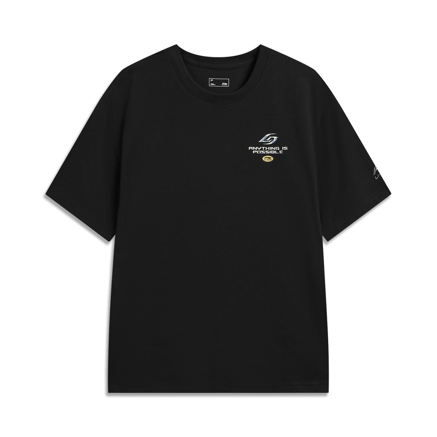 

Li Ning Sports Lifestyle Series Round Neck Logo Couple T-Shirt Unisex Tops ATSW257-1 3XL