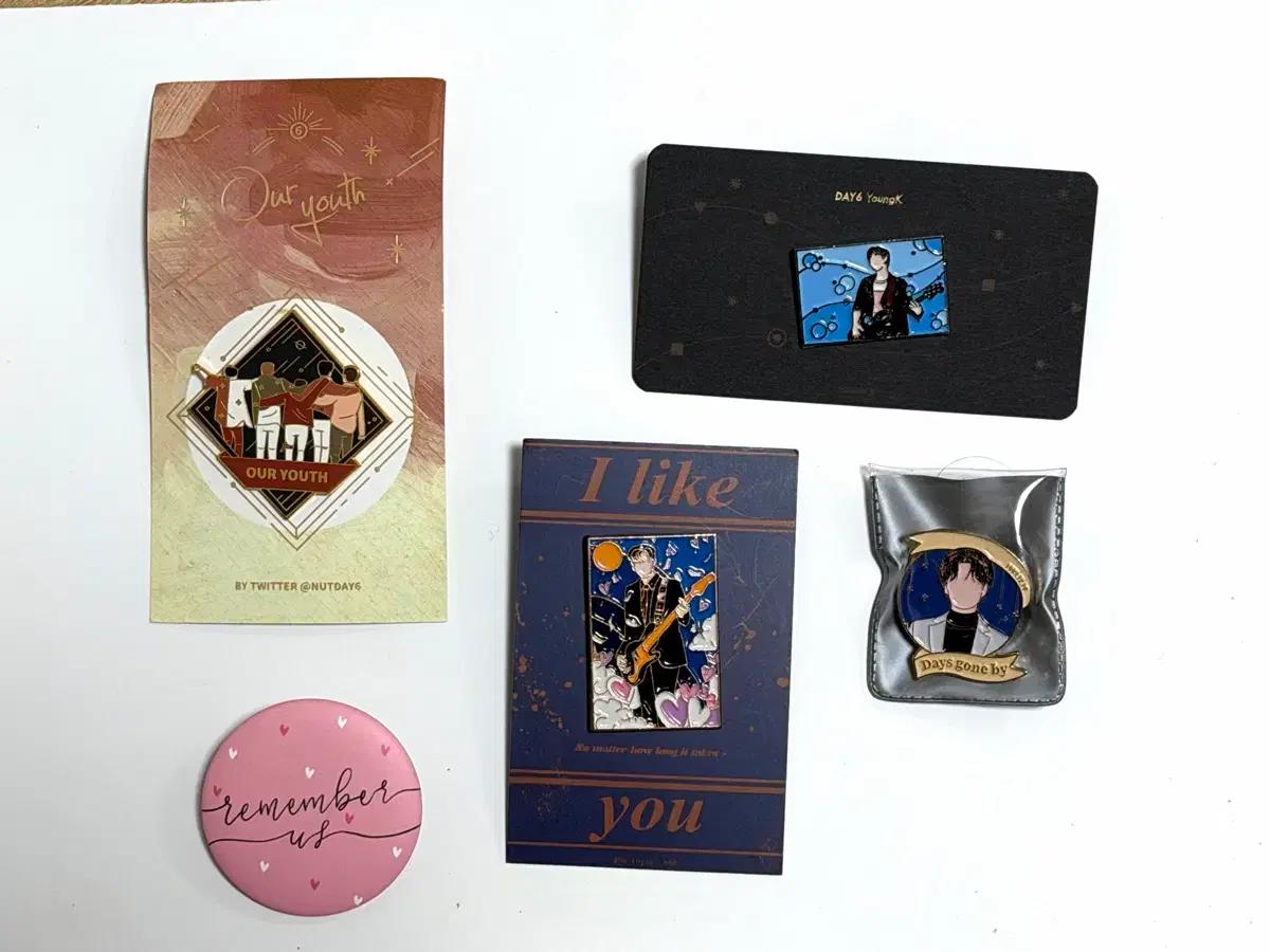 

DAY6 YonKei Group Badge Rare Non-Collaborative Goods Bulk Used