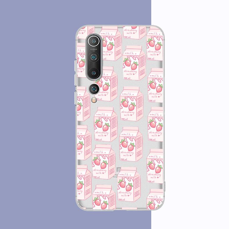 Pfirsich Erdbeere Handyhülle Für Redmi Note 5 7 8 9 10 A K20 pro max lite für Xiaomi 10pro 10T