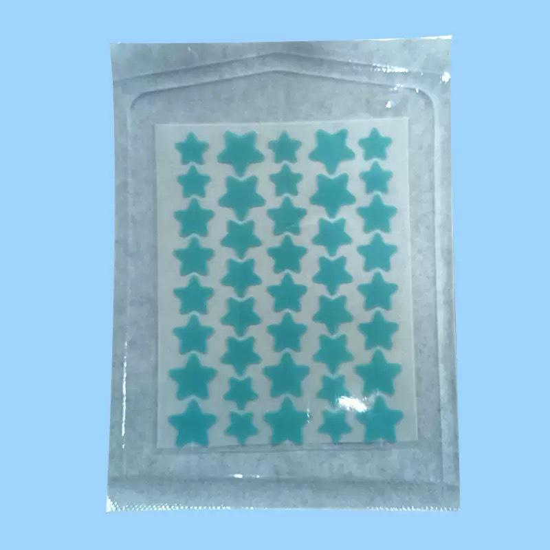 Official Star Acne Patches - 40 Clear, Invisible Hydrocolloid Patches for Pimple Absorption