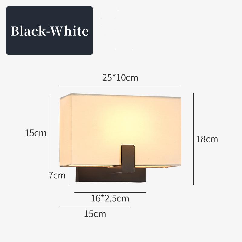 Wall Bedroom Lamp Modern 12W Bedside LED Wall Light Sconce Nordic for Living Room Indoor Aisle Corridor E27
