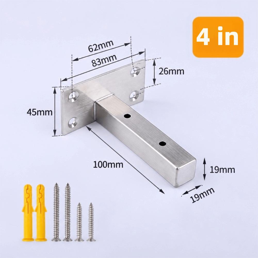 L Shape Floating Shelf Bracket Heavy Duty DIY Shelf Board Hanging Wall Bracket Home Storage