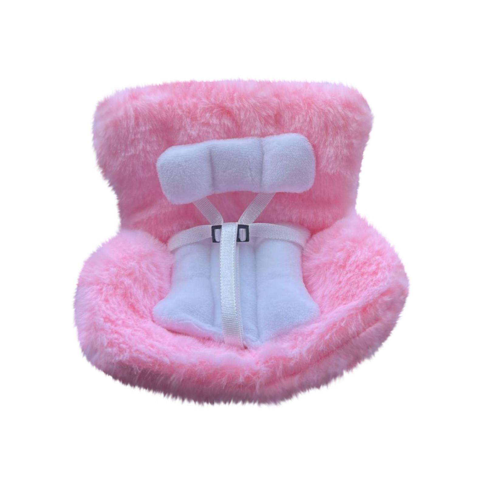 

Car Decorations, Car Seat For Dolls Furry Cushion, Have A Seat Clips Onto Car , Includes Seat Leg For Desktop Display One Size розовый