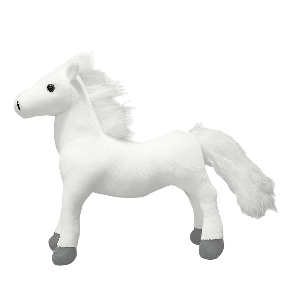 Cute And Realistic Little Horse Plush Toy, Little Horse Brown Horse Doll, Boy Soothing Cloth Doll, Birthday Gift
