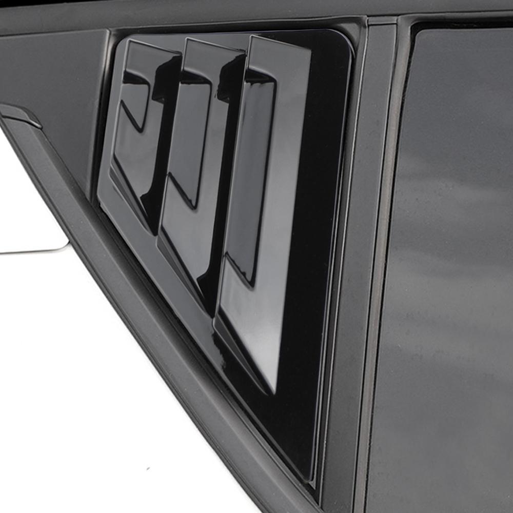 Car Rear Triangle Window Shutters Cover for Toyota C-HR CHR C HR 2016 - 2022 Window Louvers Trim Sticker Styling Accessories