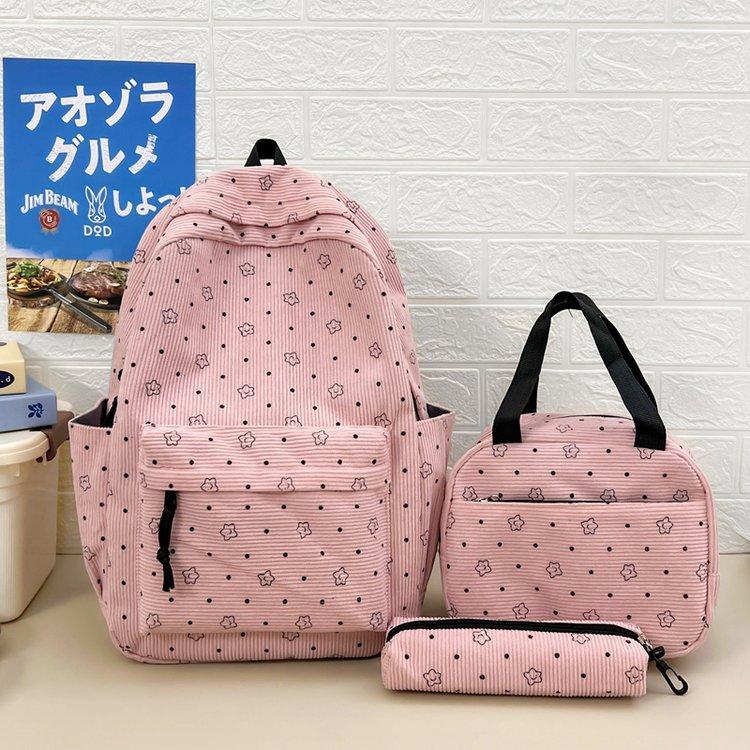 Schoolbag1011 new backpack Japanese large-capacity student cute ins schoolbag junior high school high value versatile backpack