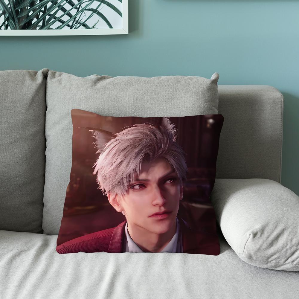 Sylus Love and Deep Space Pillow Case Soft Cushion Cases for Farmhouse Sofa Decor Home Decorations and Protector