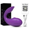 APP sterowanie Bluetooth wibrator dla kobiet łechtaczka G Spot Dildo Massager z 2 silnikami wibrujące jajko majtki zabawki erotyczne dla dorosłych