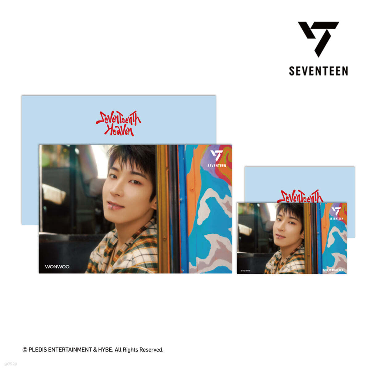 

[SEVENTEEN - SEVENTEENTH HEAVEN] 3D Lenticular Postcard [PM 2:14 ver.][Wonwoo ver.]