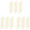 ABWR-Gold Foil Paper Straws, Biodegradable Disposable Party Drinking Straws, Pack Of 300 Holiday Celebrations