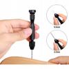 Ręczna Mini Wiertarka Prasowa Czarna + Zestaw 25 Wierteł 0,5-3 mm do Drewna Plastiku DIY