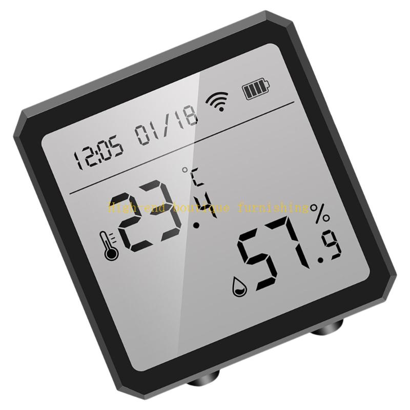  WIFI Thermostat Hygrometer Sensors LCD Display WIFI Humidity Temperature Detection Sensors Quick Response Monitoring