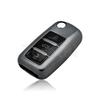 2/3 Button Car Key Case Cover For Volkswagen Vw  Bora Beetle Caddy T5 Passat Up Eos Tiguan For Skoda A5 Seat Leon Alte Bag Shell