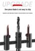 Adjustable Aircraft Hole Saw for Wood, Gypsum, Plastic, with Drill Bit Ejector