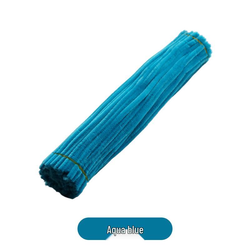 Buntes Chenilledraht DIY-Set: Verschlüsselte, veränderbare Pfeifenreiniger für pädagogische Kinderprojekte