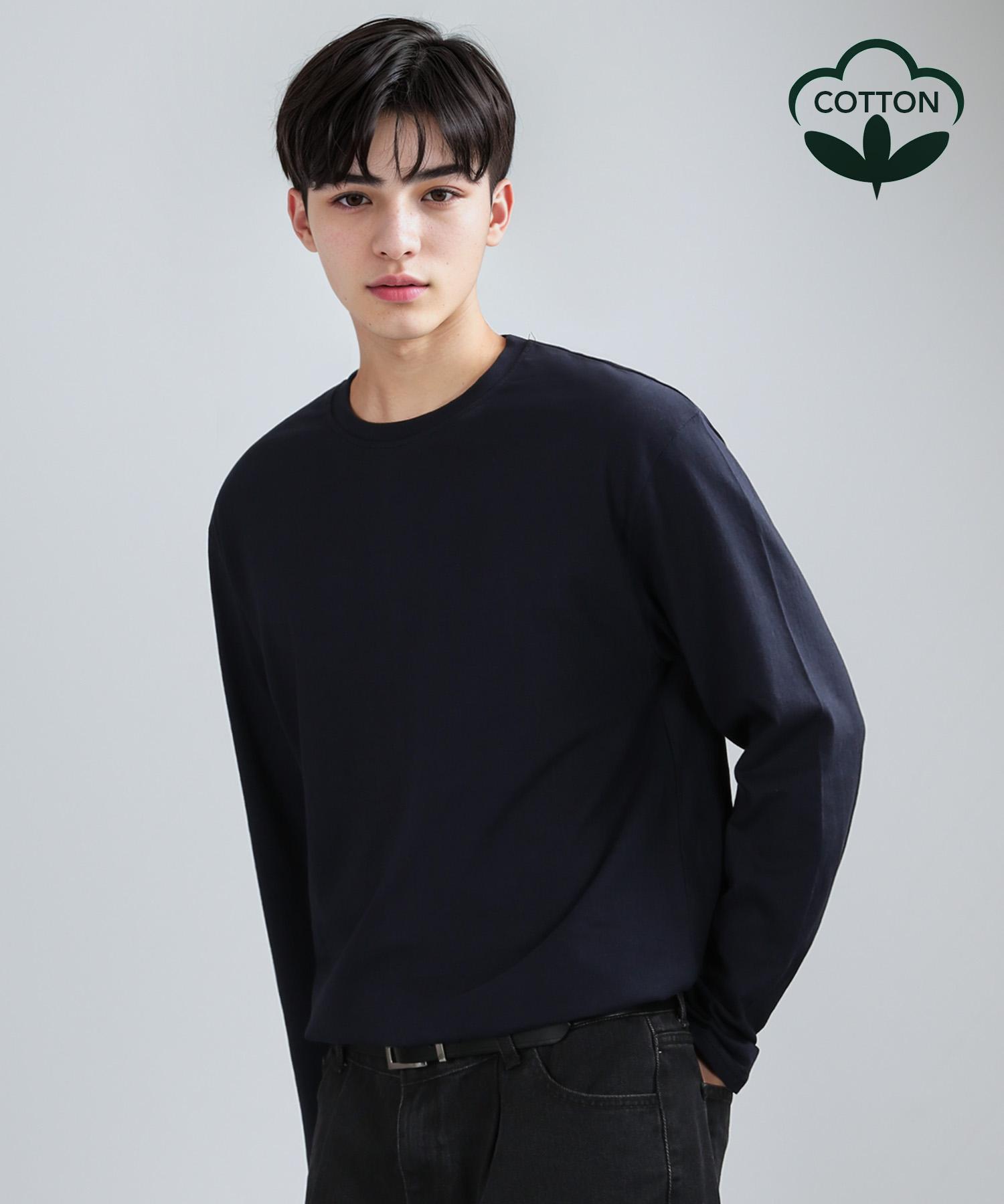 Johnny West Basic Classy Long Sleeve (Navy) 48