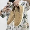 Men's Shoes Loafers Doudou Men's Shoes Large Size 2025 New Men's Lazy Shoes Daily Casual Shoes Solid Color