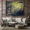 Forest Tapestry Nature Wall Hanging Woodland Decor Room Aesthetic Vintage Landscape Pictures Wall Art Home Decor Bedroom Living