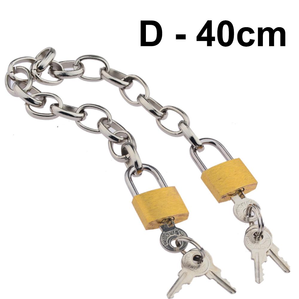 1 Pair Stainless Steel Handcuffs Metal Anklet Foot Cuffs Erotic SM Bondage Adult Game Couple Slave Restraint Sex Toys Men Women