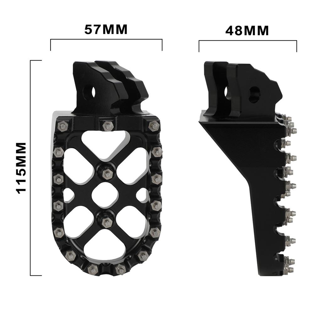 Aluminium Alloy Footrest Footpegs For Talaria X3 MX3 MX4 MX5