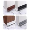 2PCS Door Bottom Sealing Strip With Brush Soundproof Sealing Strip Hardware Windproof Anti-Cold Door Gap Weather Stripping 100CM