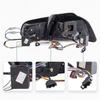 Dragon Scale Style LED Taillight Assembly for Golf 6 (2008-2013).