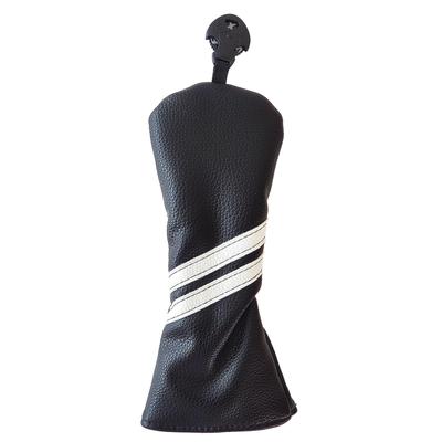 Wasserdichte Golfschlägerhaube für Driver und Doppel und Weiß (440cc, 460cc), Wälder, Versorgungsunternehmen, UTs, Streifen, Schwarz, Marine, (Schwarz, UT)