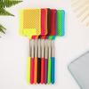 High Quality Fly Swatter Black Mosquito Swatter with Extendable Stainless Steel Handle for Versatile Use