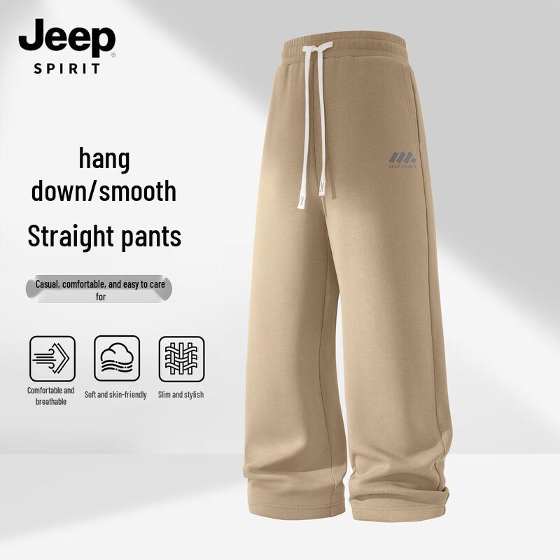 

JEEP SPIRIT Men s Breathable Straight-Leg Casual Pants XL
