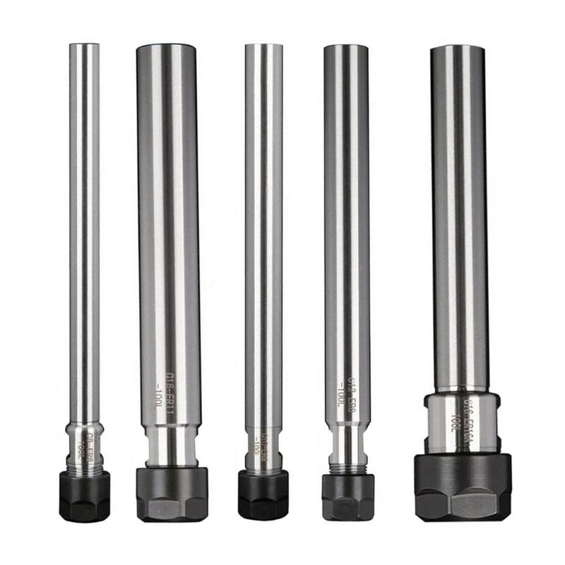 Precise Ground C8ER8A Collet Chuck 8-12mm Diameter Straight Shank Alloy Steel For Lathe Highly Speed Milling Applications