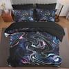 Psychedelic Abstract Art Duvet Set Bedding Set Three-Piece Digital Printing Bedroom Decoration