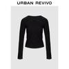 UR Women's Hollow Design Bright Silk Knit Sweater