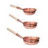 Copper Pot Multipurpose Portable Ergonomic Handle Easy Cleaning Noodle Pot Soup Pot for Household Home Kitchen Cooking Camping