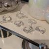 Ballet style bow ring cold style Korean ins index finger ring 2025 ring